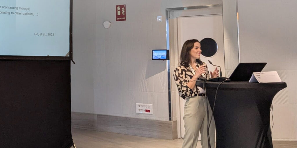 Psicóloga Juliana Pedro participa em workshop internacional sobre percursos de fertilidade